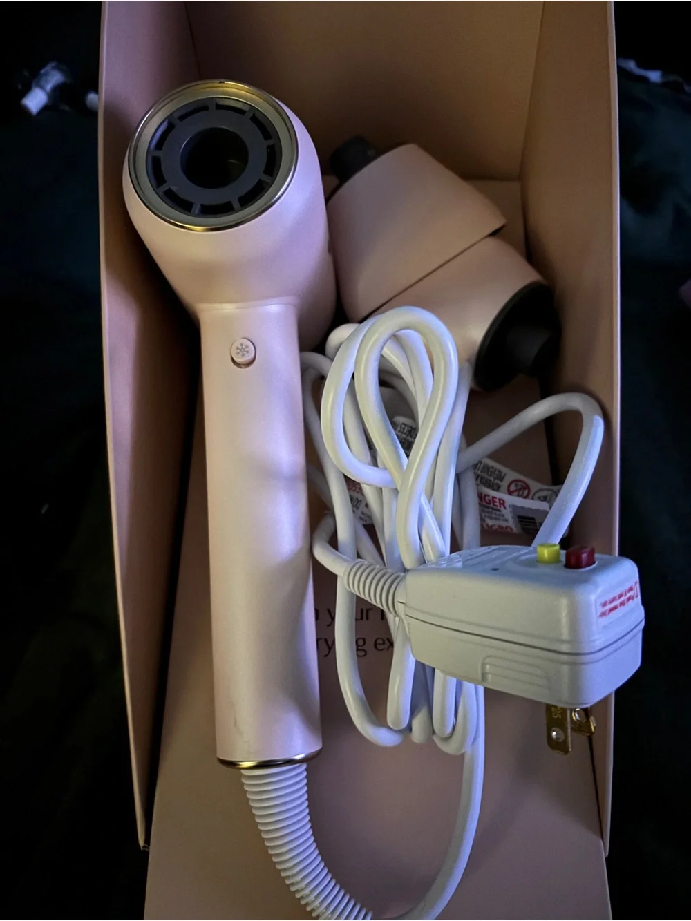 T3 Aire IQ Intelligent Hair Dryer in White